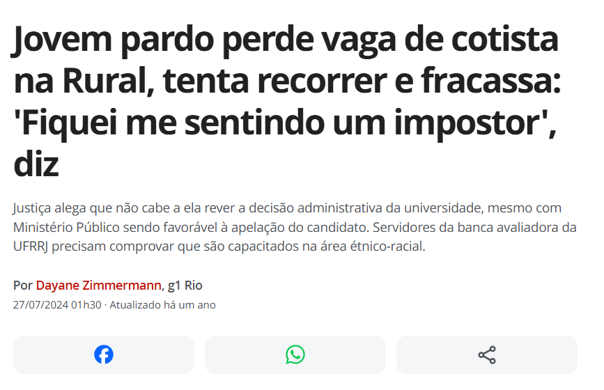 20250908-Materia-01 Solitária racial: quando a heteroidentificação erra o alvo